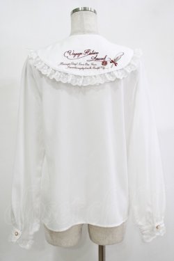 画像3: Amavel / Air Mail レースフリルブラウス Free オフ H-25-11-13-1050-CA-BL-NS-ZH