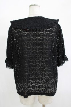 画像3: m petit by misako / TT* AOKレースブラウス LL ブラック H-25-11-13-1052-LO-BL-NS-ZH