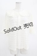 m petit by misako / TT* AOKレースブラウス LL アイボリー H-25-11-13-1053-LO-BL-NS-ZH