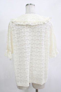 画像3: m petit by misako / TT* AOKレースブラウス LL アイボリー H-25-11-13-1053-LO-BL-NS-ZH