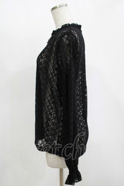 画像2: m petit by misako / レースインナートップス LL ブラック H-25-11-13-1055-LO-TO-NS-ZH