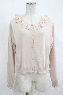 画像1: m petit by misako / TT*AOKフリルニットCD LL ピンク H-25-11-13-1056-LO-TO-NS-ZH