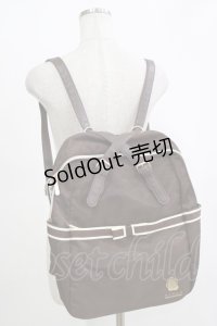 m petit by misako / NINA'S コラボ AM2WAYリュック  ブラウン H-25-11-13-1058-LO-BG-NS-ZH