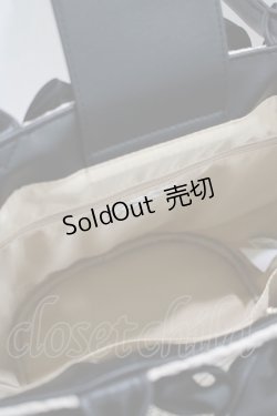 画像3: m petit by misako / AMリボンツキカゴTT  ブラック H-25-11-13-1061-LO-BG-NS-ZH