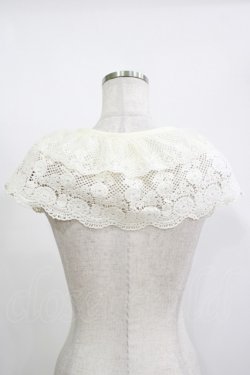 画像2: m petit by misako / AMダブルレースツケエリ  生成り H-25-11-13-1062-LO-ZA-NS-ZH