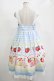画像3: To Alice / いちご×ハニーベアジャンパースカート L サックス H-25-11-13-1005-LO-OP-NS-ZH (3)