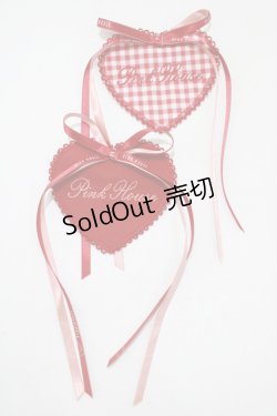 画像1: PINK HOUSE / ハートワッペンセット  レッド H-25-11-13-1070-LO-ZA-NS-ZH