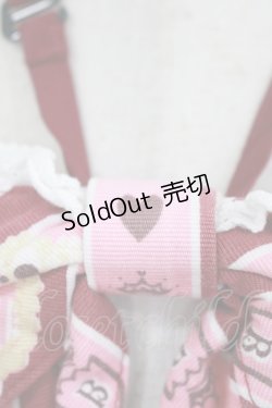 画像2: BABY,THE STARS SHINE BRIGHT / くまくみゃのRoyal Kingdom柄リボンタイ  ピンク H-25-11-13-1071-BA-ZA-NS-ZH