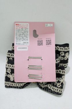 画像2: m petit by misako / AM3PPLクリップ  ブラック H-25-11-13-1074-LO-AC-NS-ZH