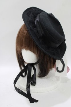 画像1: m petit by misako / AMキャノティエ  ブラック H-25-11-13-1078-LO-AC-NS-ZH