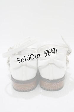 画像3: Angelic Pretty / Tea Party Shoes S/約22.5cm ホワイト H-25-11-13-1079-AP-SH-NS-ZH