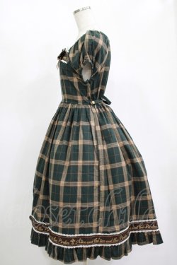 画像2: ALICE and the PIRATES / Antique Royal Tartanワンピース Free グリーン H-25-11-13-1008-PA-OP-NS-ZH