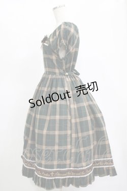 画像2: ALICE and the PIRATES / Antique Royal Tartanワンピース Free グリーン H-25-11-13-1008-PA-OP-NS-ZH