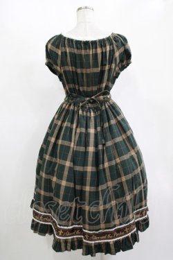 画像3: ALICE and the PIRATES / Antique Royal Tartanワンピース Free グリーン H-25-11-13-1008-PA-OP-NS-ZH