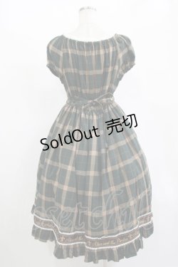 画像3: ALICE and the PIRATES / Antique Royal Tartanワンピース Free グリーン H-25-11-13-1008-PA-OP-NS-ZH
