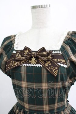 画像4: ALICE and the PIRATES / Antique Royal Tartanワンピース Free グリーン H-25-11-13-1008-PA-OP-NS-ZH