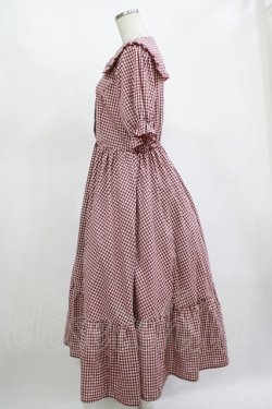 画像2: m petit by misako / AM*ギンガムCHKワンピース L レッド H-25-11-13-1012-LO-OP-NS-ZH
