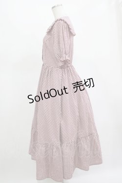 画像2: m petit by misako / AM*ギンガムCHKワンピース L レッド H-25-11-13-1012-LO-OP-NS-ZH
