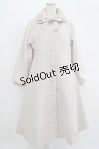 m petit by misako / AM*リボンコート LL 生成り H-25-11-13-1014-LO-CO-NS-ZH