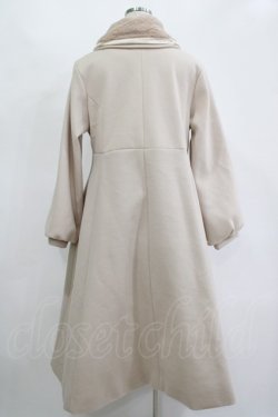 画像3: m petit by misako / AM*リボンコート LL 生成り H-25-11-13-1014-LO-CO-NS-ZH