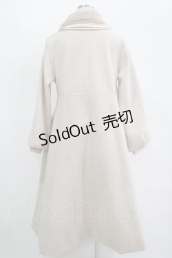 画像3: m petit by misako / AM*リボンコート LL 生成り H-25-11-13-1014-LO-CO-NS-ZH