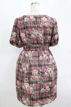 画像3: LODISPOTTO / チェックワンピース M ピンク H-25-11-13-1016-LO-OP-NS-ZH