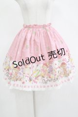 metamorphose / おえかきくまちゃんミニスカート Free ピンク H-25-11-13-1018-ME-SK-NS-ZH