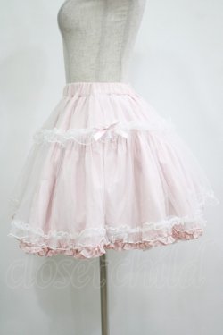 画像2: Amavel / ボリュームスカート Free ピンク H-25-11-13-1022-CA-SK-NS-ZH