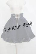 Blue rouge / レースアップスカート Free ブラック H-25-11-13-1023-CA-OP-NS-ZH