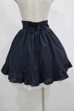 画像3: Blue rouge / レースアップスカート Free ブラック H-25-11-13-1023-CA-OP-NS-ZH