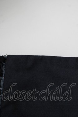 画像4: Blue rouge / レースアップスカート Free ブラック H-25-11-13-1023-CA-OP-NS-ZH