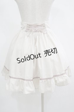 画像3: Blue rouge / ダブルレースアップスカート Free 生成り H-25-11-13-1024-CA-BL-NS-ZH