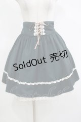 Blue rouge / レースアップスカート Free グリーン H-25-11-13-1025-CA-OP-NS-ZH