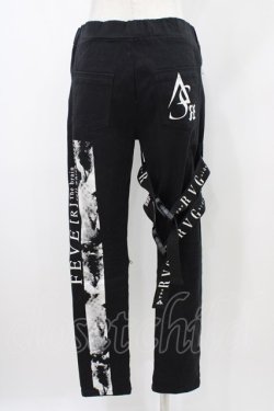画像2: SEX POT ReVeNGe / アシメデザインパンンツ M 黒 H-25-11-13-009-SP-PA-KB-ZH