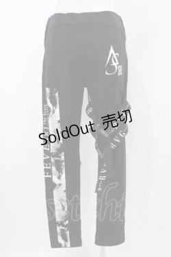 画像2: SEX POT ReVeNGe / アシメデザインパンンツ M 黒 H-25-11-13-009-SP-PA-KB-ZH