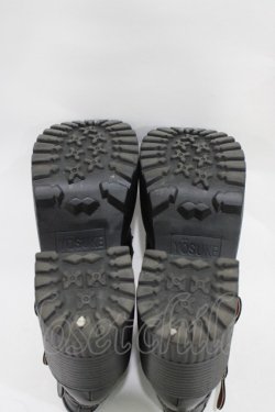 画像3: YOSUKE / 厚底ブーツ LL ブラック H-25-11-13-001-PU-SH-KB-ZH