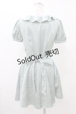 画像2: MILK / ラッフルカラーコンビネゾン  グリーン H-25-11-13-012-ML-PA-KB-ZT465