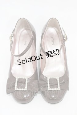 画像1: MILK / プティフレームシューズ S ブラウン H-25-11-13-002-ML-SH-KB-ZH