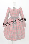 Emily Temple cute / パリジェンヌタータンワンピース  レッド H-25-11-13-015-ET-OP-KB-ZH