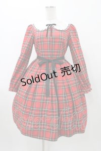 Emily Temple cute / パリジェンヌタータンワンピース  レッド H-25-11-13-015-ET-OP-KB-ZH