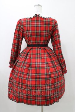 画像2: Emily Temple cute / パリジェンヌタータンワンピース  レッド H-25-11-13-015-ET-OP-KB-ZH