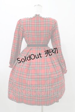 画像2: Emily Temple cute / パリジェンヌタータンワンピース  レッド H-25-11-13-015-ET-OP-KB-ZH