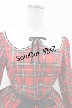 画像4: Emily Temple cute / パリジェンヌタータンワンピース  レッド H-25-11-13-015-ET-OP-KB-ZH