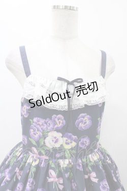 画像4: Emily Temple cute / Pansy ribbonキャミワンピース M ネイビー H-25-11-13-016-ET-OP-KB-ZH