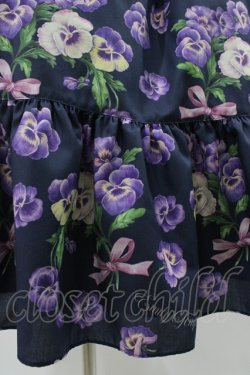 画像5: Emily Temple cute / Pansy ribbonキャミワンピース M ネイビー H-25-11-13-016-ET-OP-KB-ZH