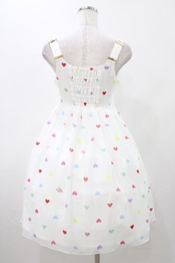 画像2: MILK / ハートキャンディBabydoll  ホワイト×キャンディハート H-25-11-13-022-ML-OP-KB-ZH