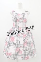MILK / ラヴィアンローズドレス  ベビーピンクベース H-25-11-13-025-ML-OP-KB-ZH