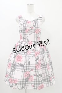 MILK / ラヴィアンローズドレス  ベビーピンクベース H-25-11-13-025-ML-OP-KB-ZH