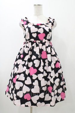 画像1: MILK / ロックンハートベビードール  ブラック H-25-11-13-026-ML-OP-KB-ZH