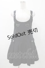 MILK / ハートボタンジャンスカ  ブラック H-25-11-13-027-ML-OP-KB-ZH